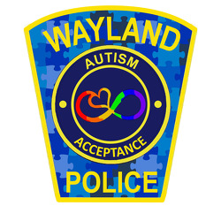 Wayland Autism Police Patch